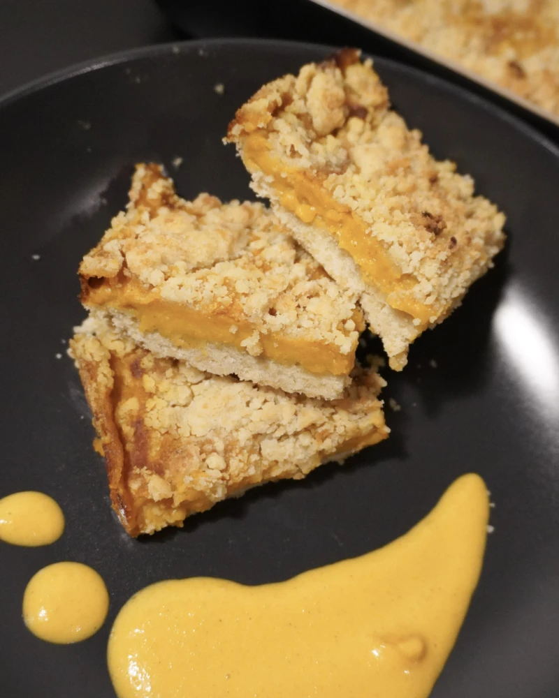 Ķirbju drupaču kūkas batoniņi