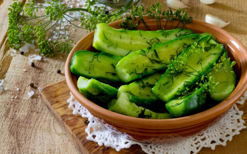 Ātri mazsālītie gurķi