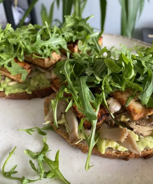 Brokastu maizītes ar sēnēm