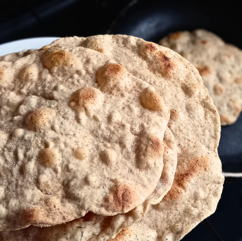 Indiešu nān maizītes