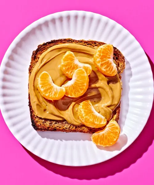 Indijas riekstu sviesta un mandarīnu maizītes