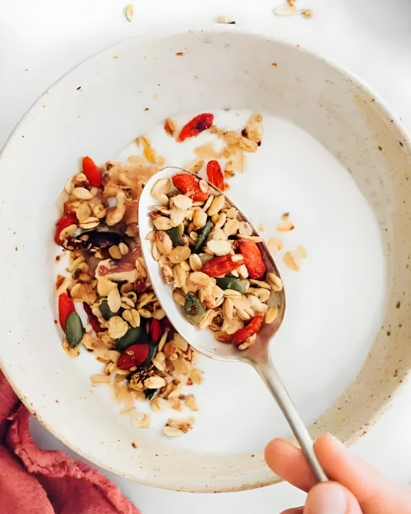 Kraukšķīgā brokastu granola