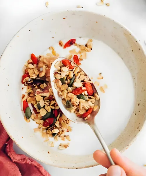 Kraukšķīgā brokastu granola