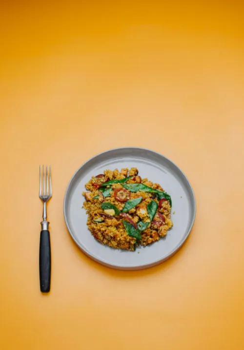 Kuskuss ar dārzeņiem