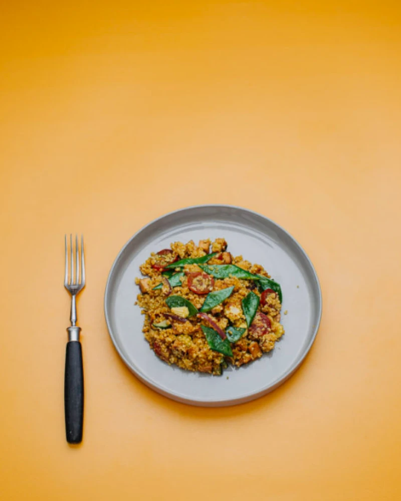 Kuskuss ar dārzeņiem