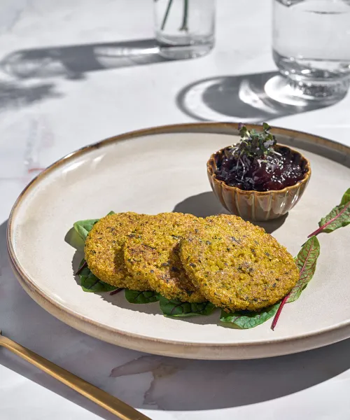 Kvinojas plācenīši