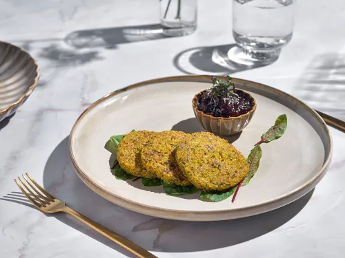 Kvinojas plācenīši