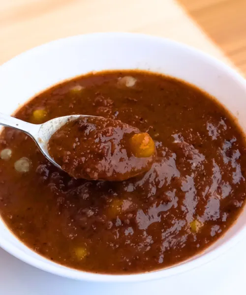 Maizes zupa ar ogām
