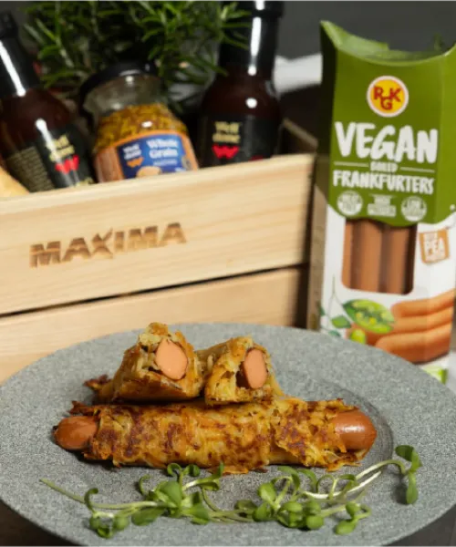 Hotdogi dārzeņu mundierī