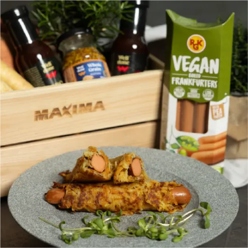 Hotdogi dārzeņu mundierī