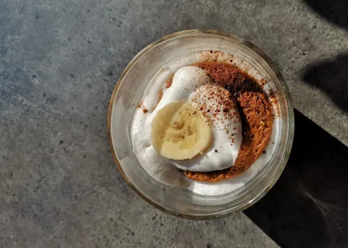 Ašais “tiramisu” deserts