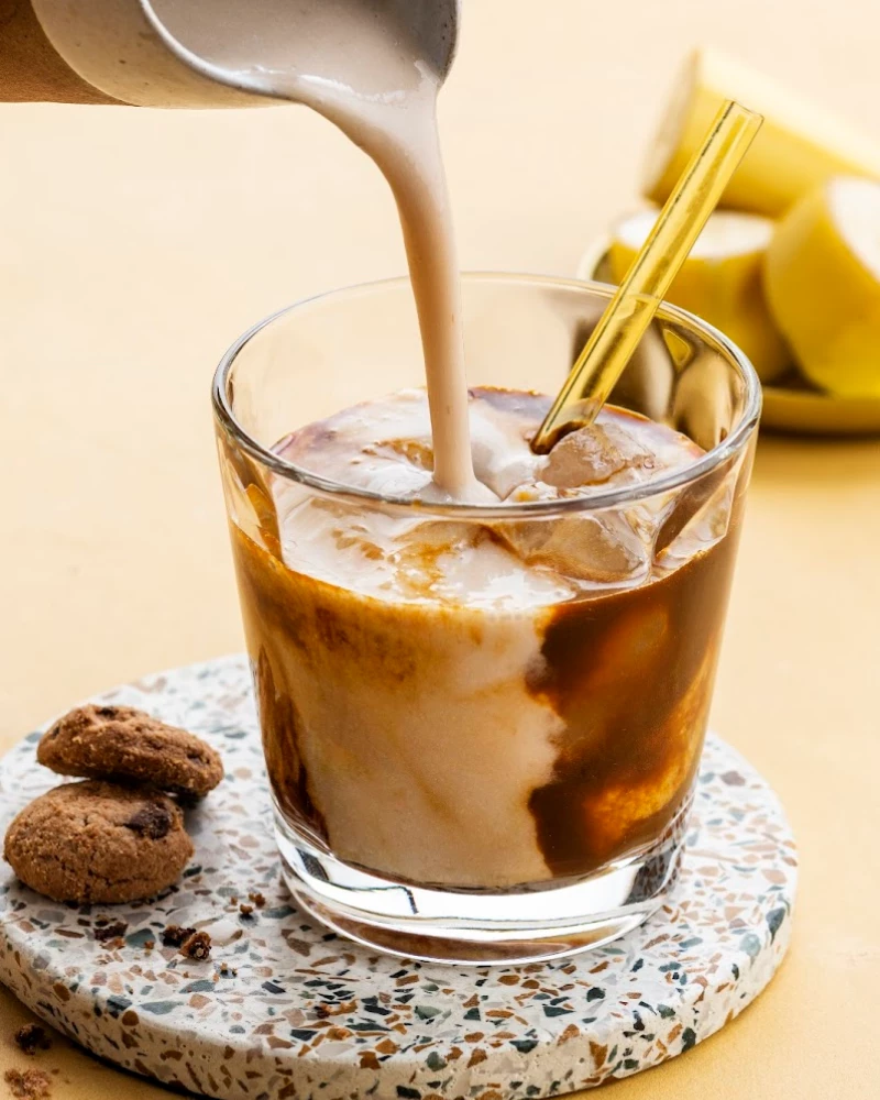 Espresso brokastu smūtijs