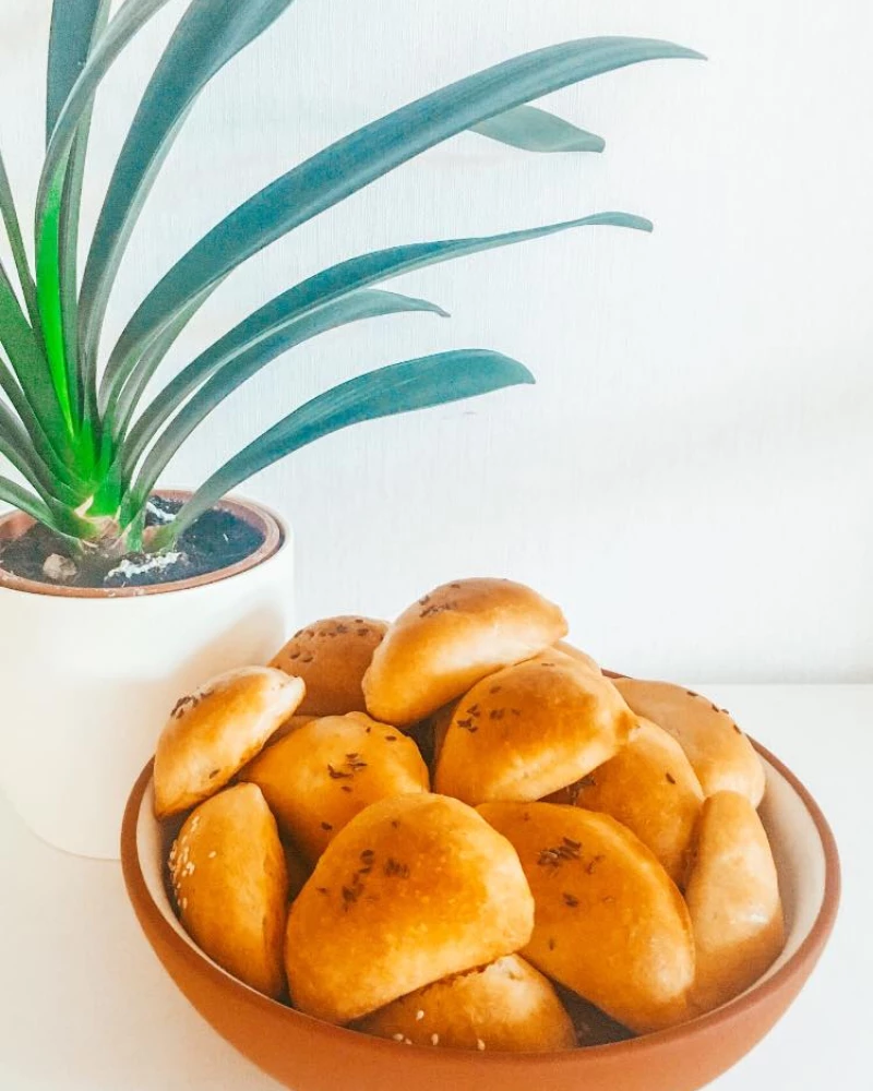 Kāpostu - sēņu pīrādziņi