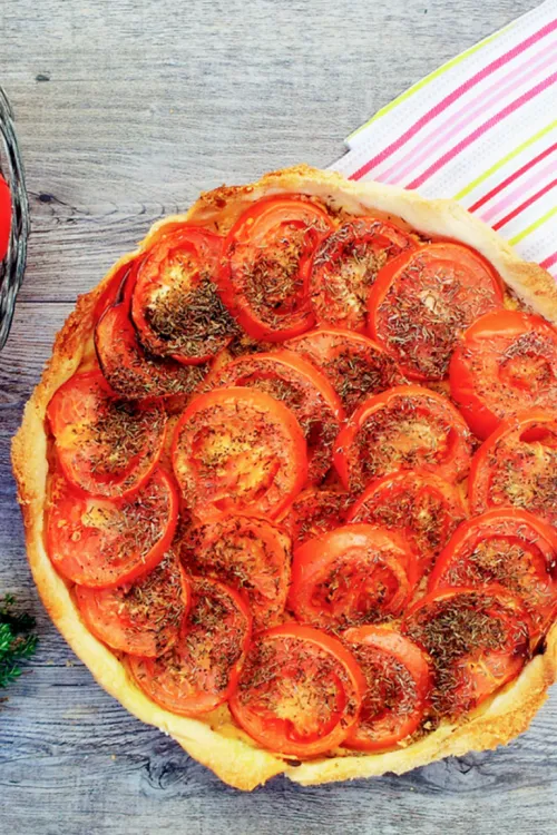 Tomātu tarte