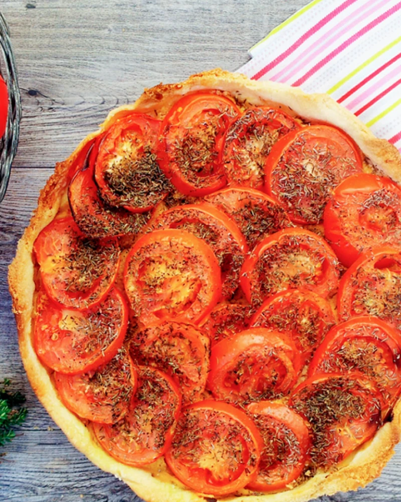 Tomātu tarte
