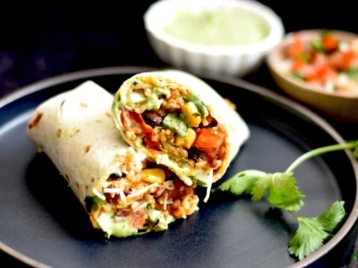 Tortilja ar pupiņām