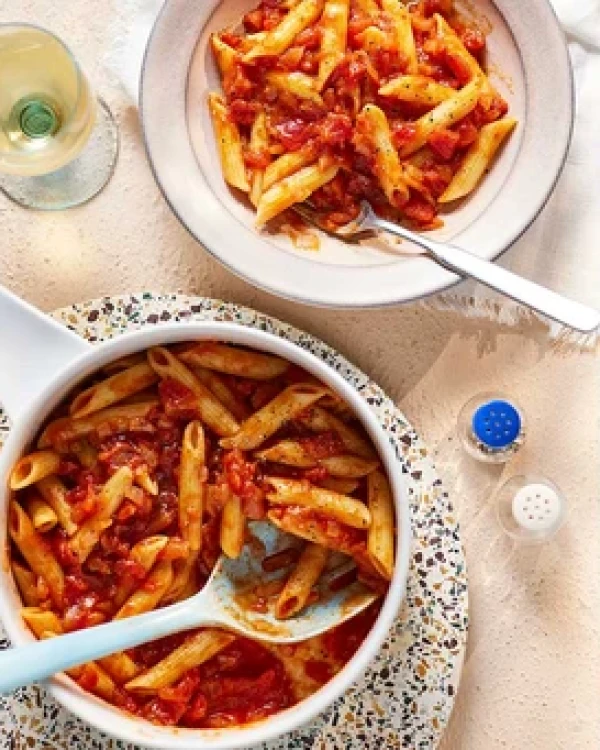 Pasta Marinara mērcē