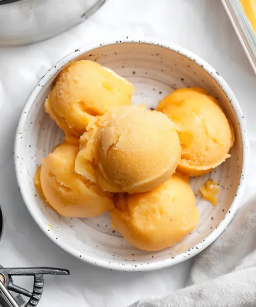 Persiku sorbets