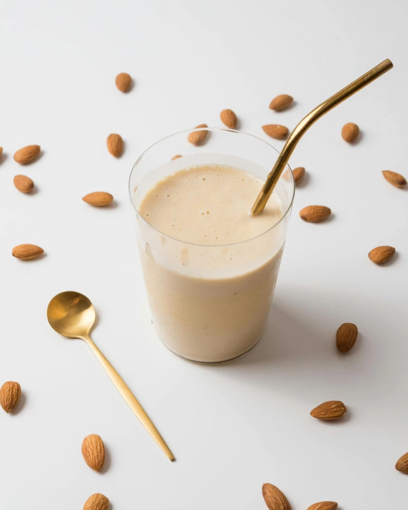 Krēmīgais mandeļu piens