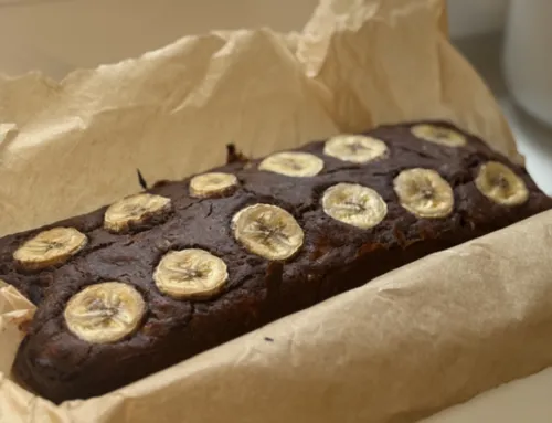 Šokolādes banānmaize