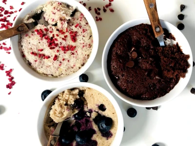 Mug Cake (Šokolādes, Aveņu/Citrona, Melleņu)