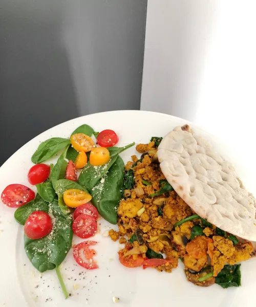 Polārmaize ar tofu kulteni