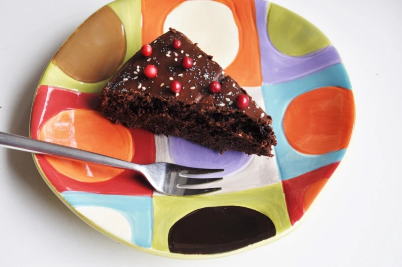 Šokolādes biešu kūka