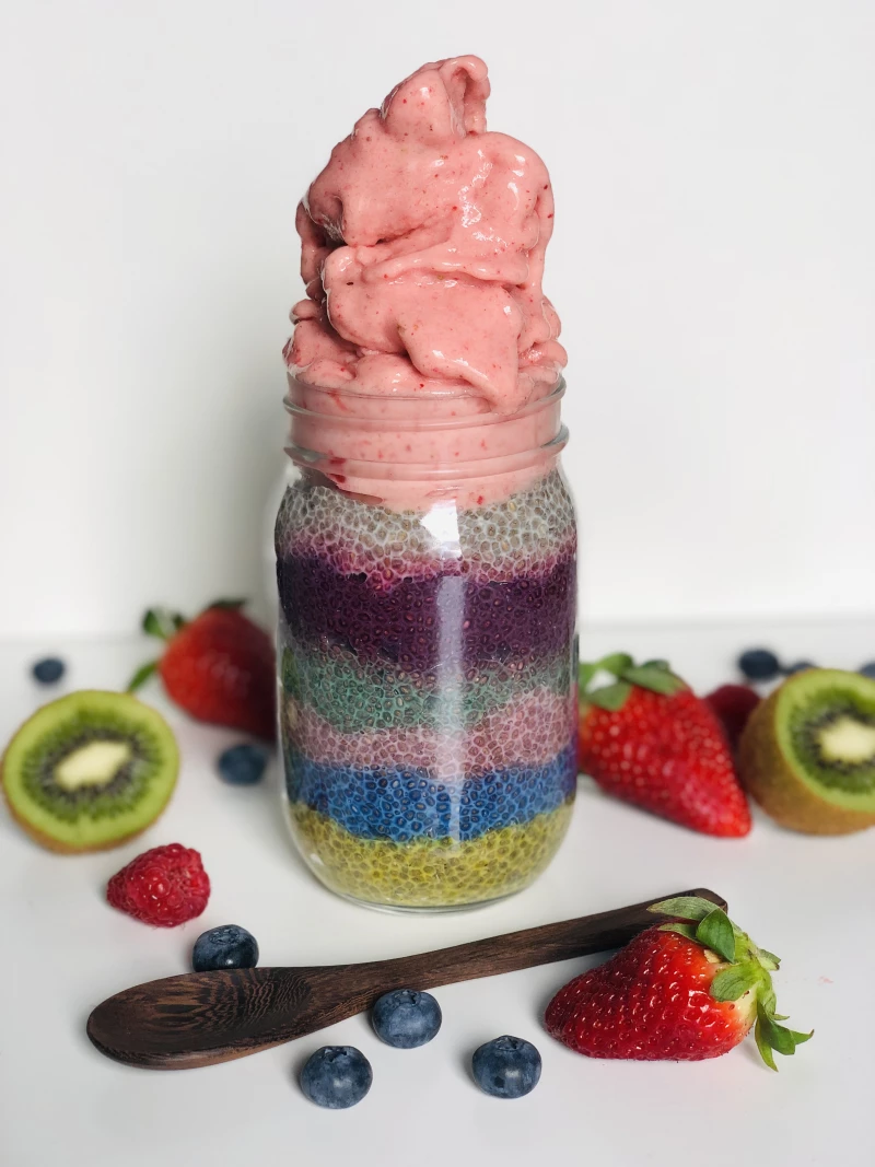 Varavīksnes čia pudiņš